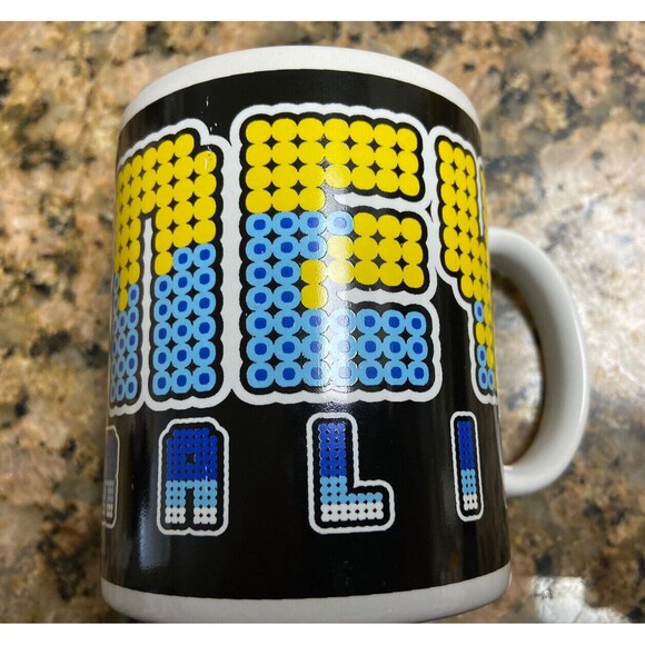 Nice Vintage Retro Sydney Australia Crisp Video Games Coffee Mug Rare - Picture 2 of 4
